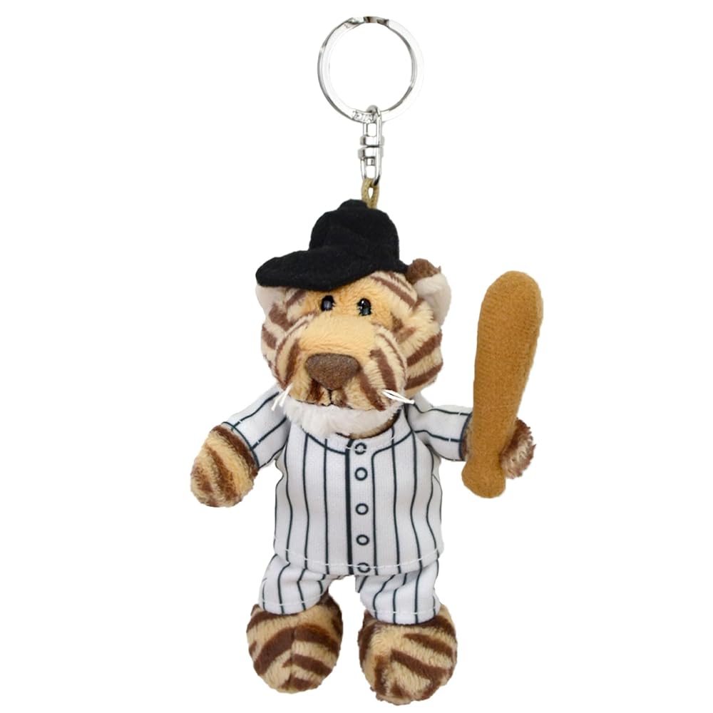 Amazon.co.jp: [ニキ] キーホルダー タイガー/ベースボール 10cm